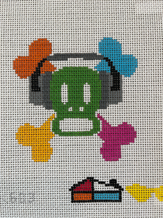 Skull with Headphones C-NKK603