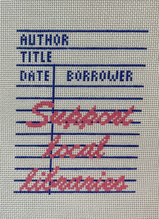 Library Checkout Card C-TBC64