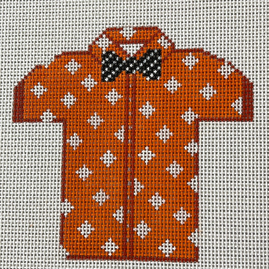 Orange Shirt with White Dots C-TMC XO221 E