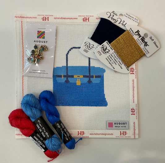 Birkin Bag Charm Kit Blue C-ADW115