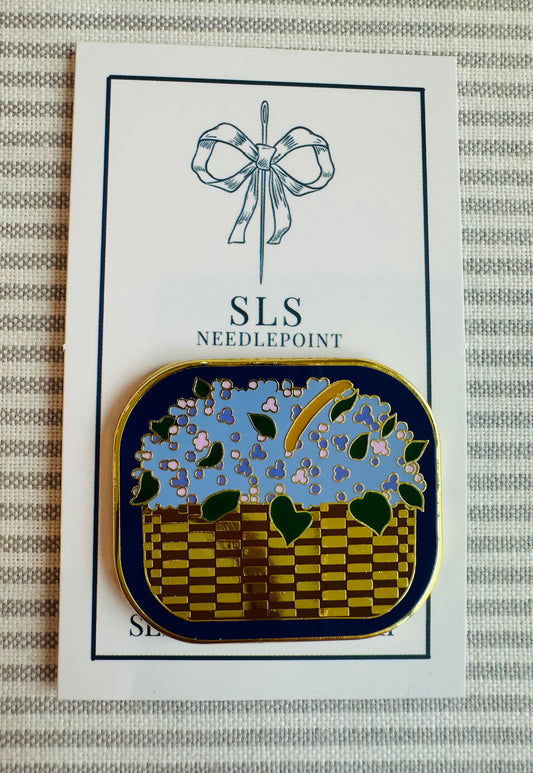 Hydrangea Basket Needle Minder A-SLSBask