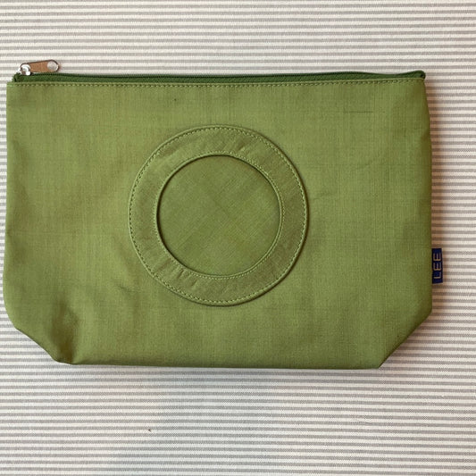 Small Silk Bag Green A-TCNBAG70G