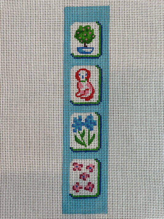 Mahjong Key Fob or Bookmark C-KF44