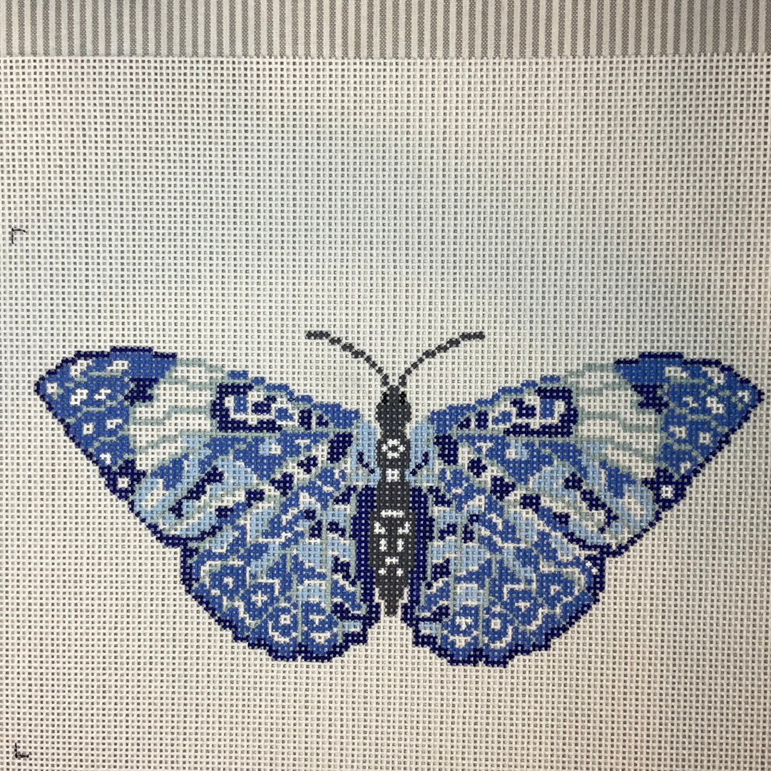 Blue Chinoiserie Butterfly C-IKS-2006B