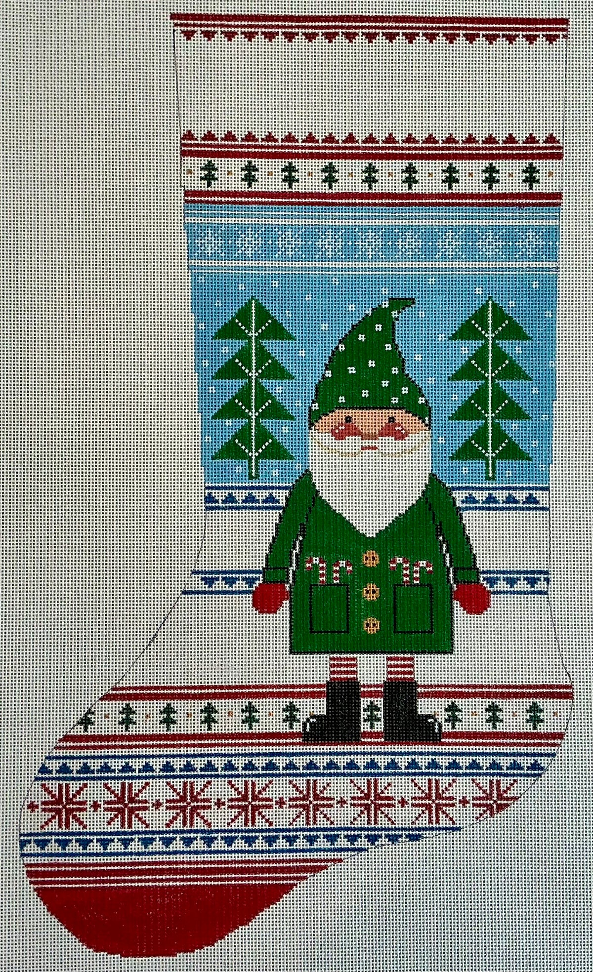 Green Elf Stocking C-TSX175A