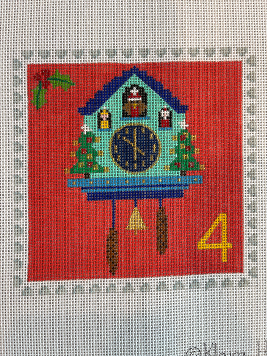 Cuckoo Clock Advent Stamp C-KHPL04