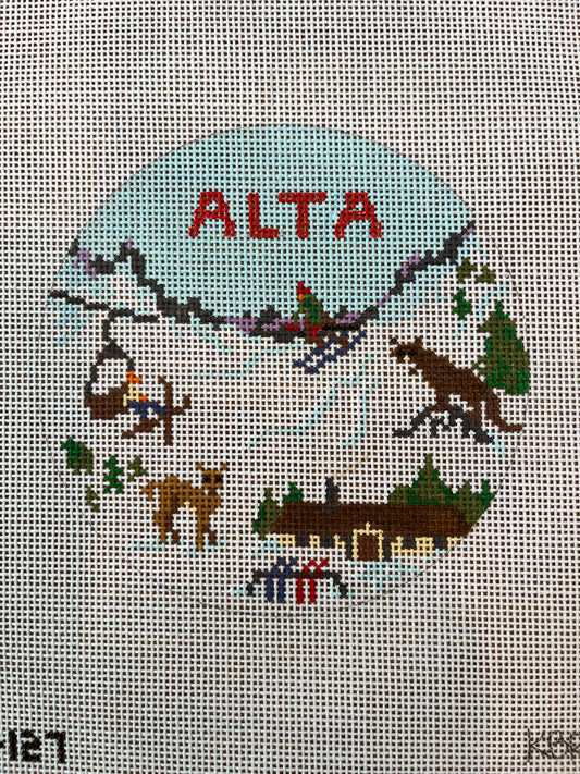 Ski Mountain Round ALTA C-ABC127