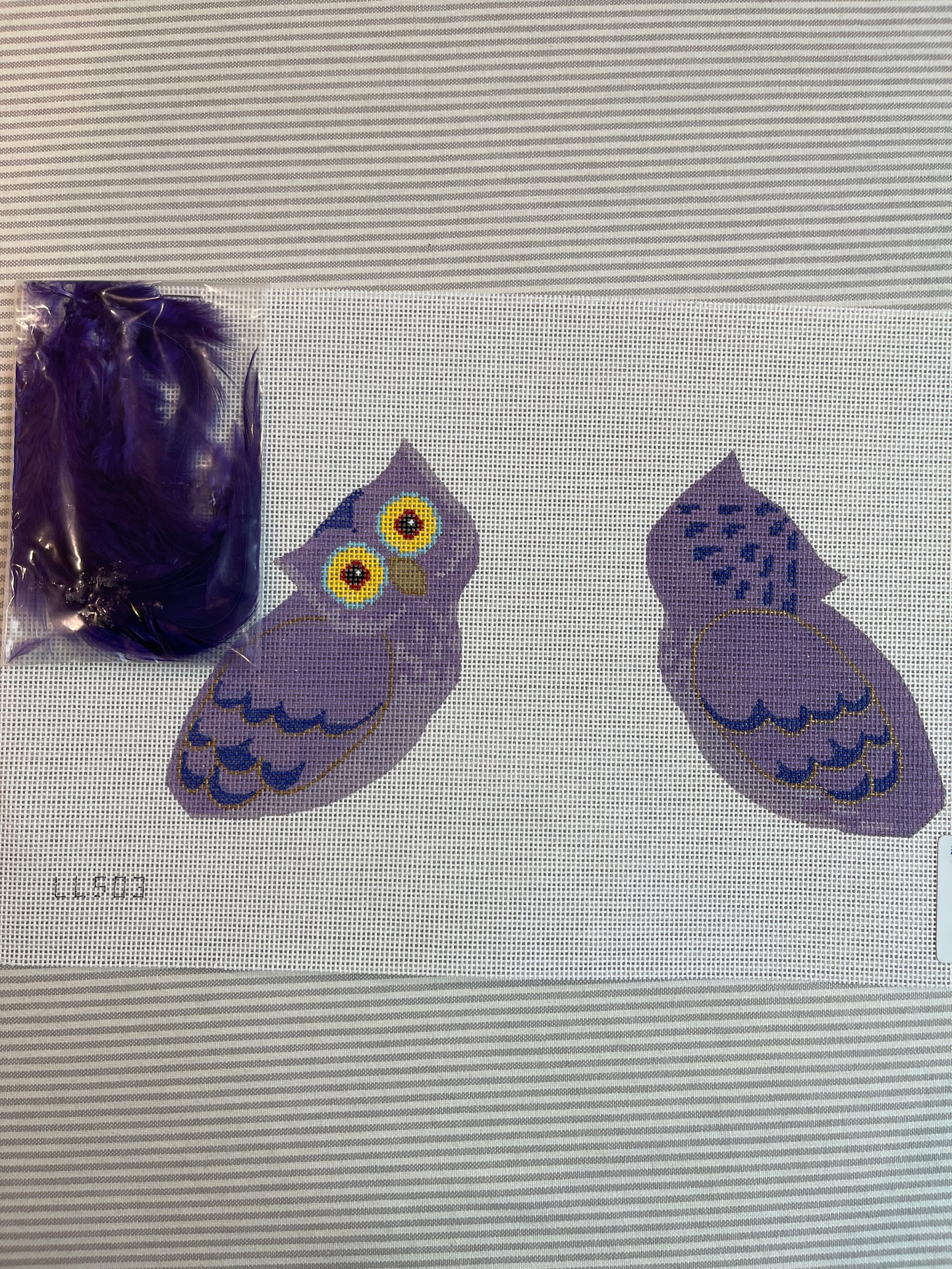 Purple Halloween Owl C-LL503