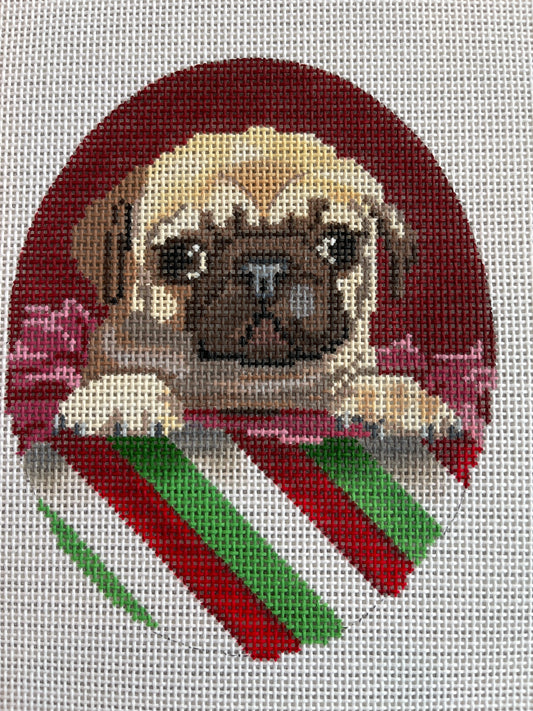 Dog with Gift C-WBXO05