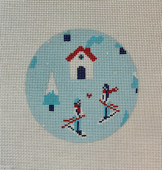 Ski Love Round C-MDSM07