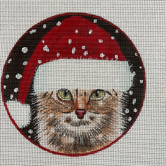 Cat in Santa Hat C-M338