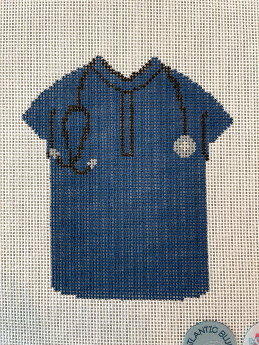 Navy Scrub Top C-SUE45