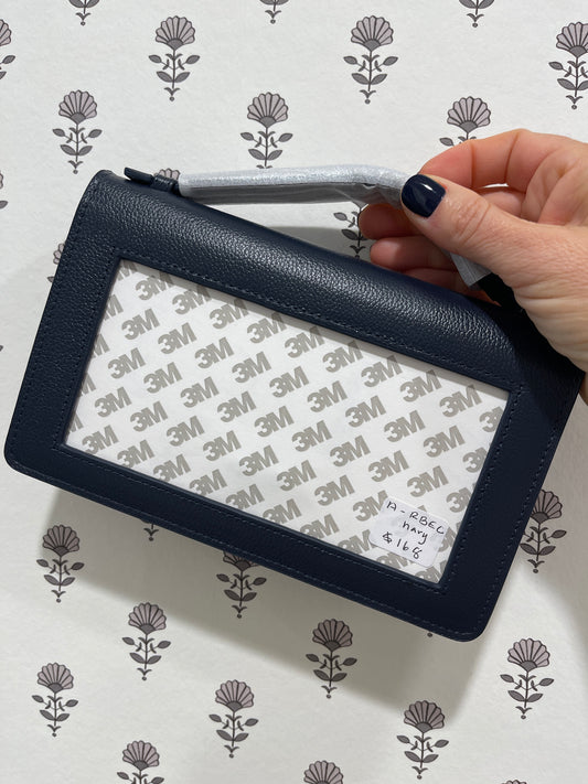 Everyday Clutch in Navy A-RBECnavy