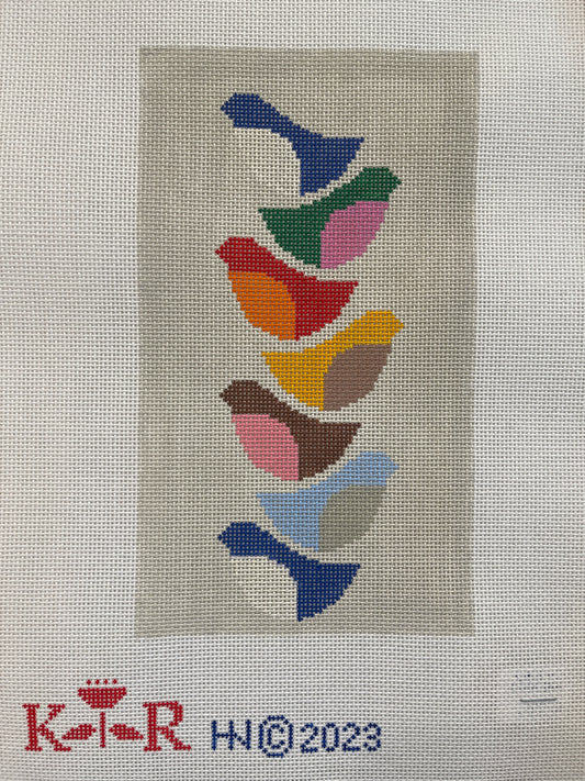 Seven Colorful Birds C-HNKRcollab