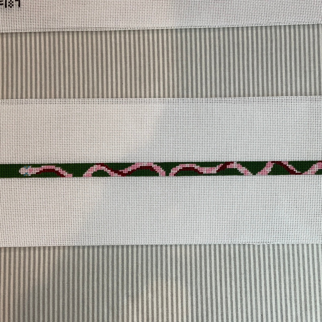 Snake Wrap Bracelet in Green and Pink C-AF186