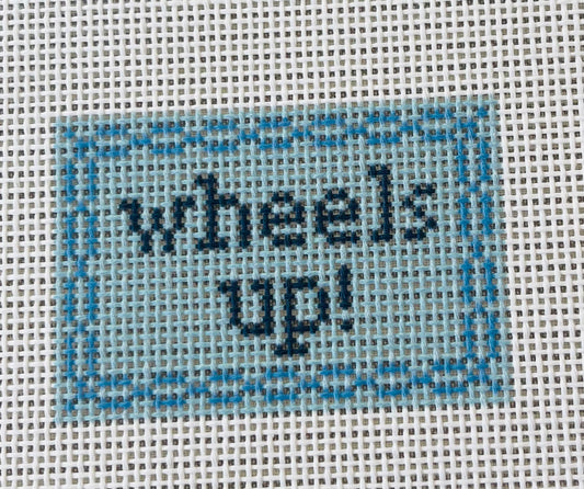 Wheels Up bag tag C-ND59