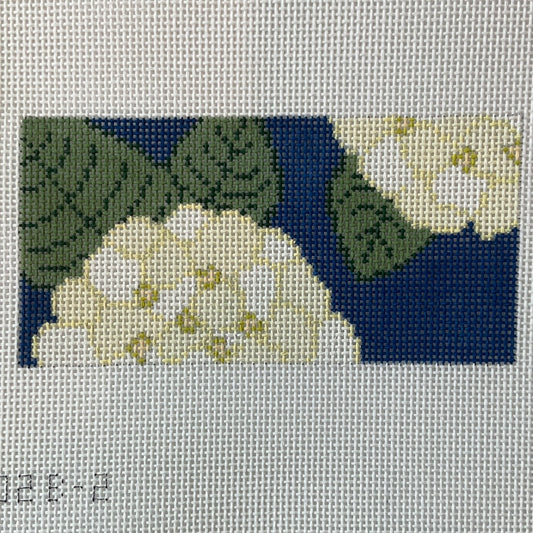 White Hydrangeas on Blue (purse insert)