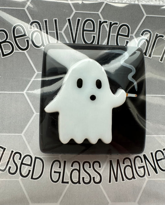 Smoking Ghost Beau Verre Needle Minder A-BVNMGHO