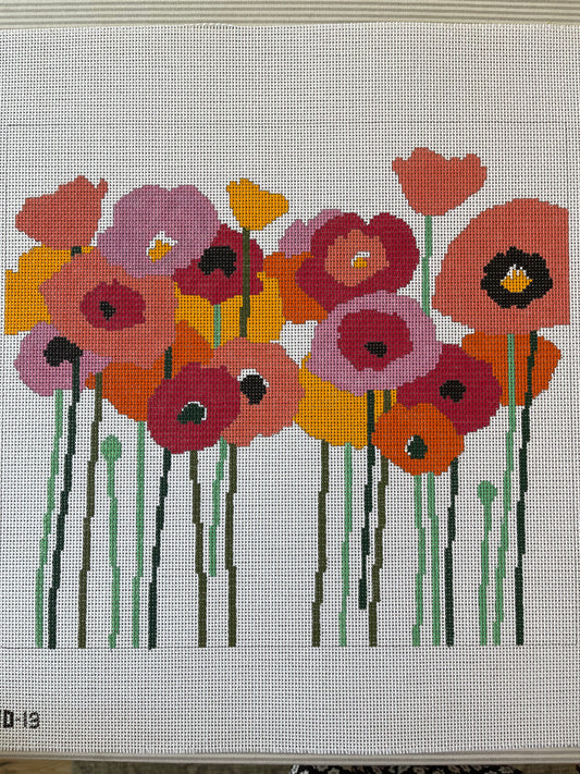 Poppies Pink and Orange (13m) C-ASIT04013