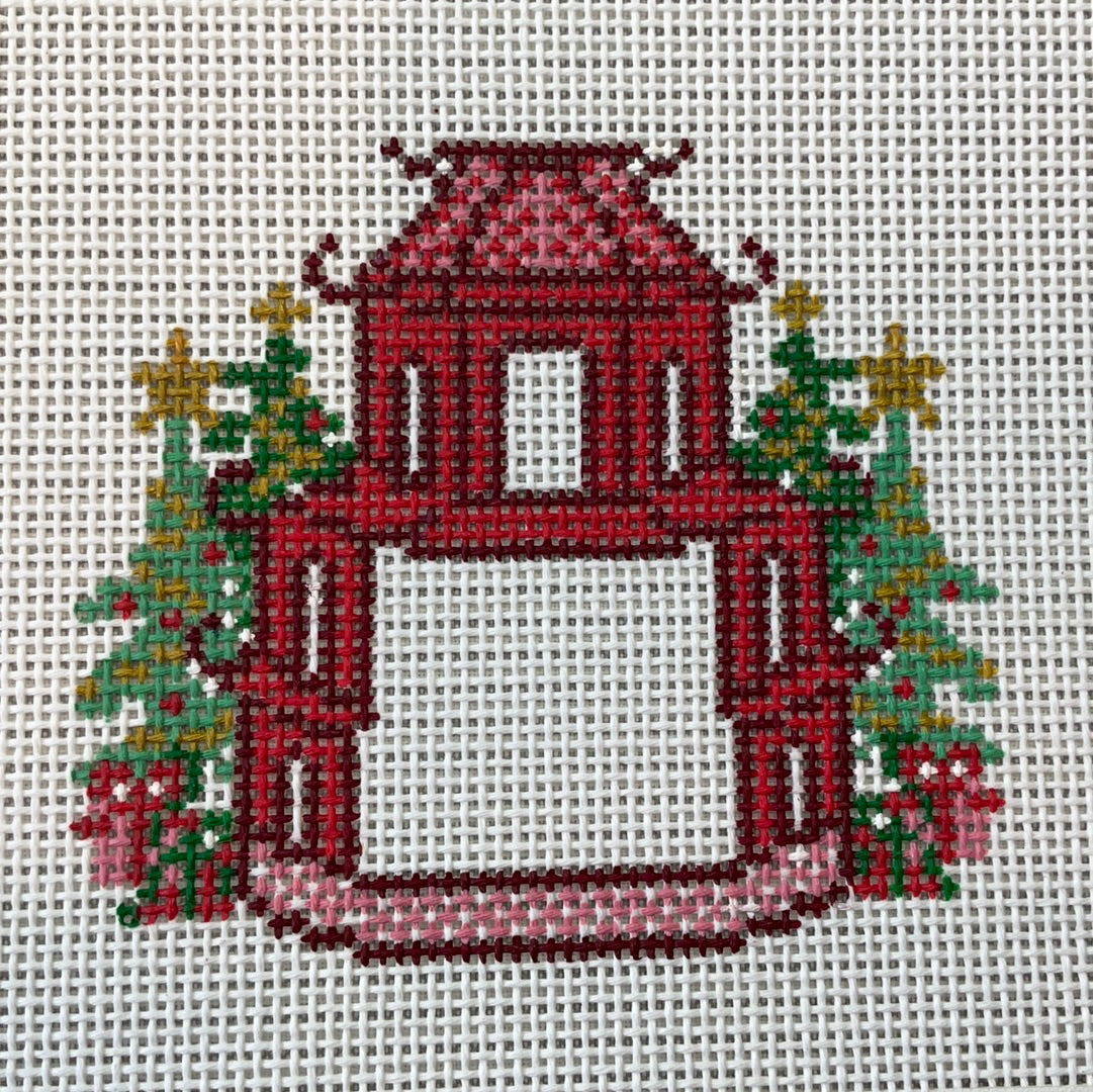 Red Christmas Pagoda C-KCD1712