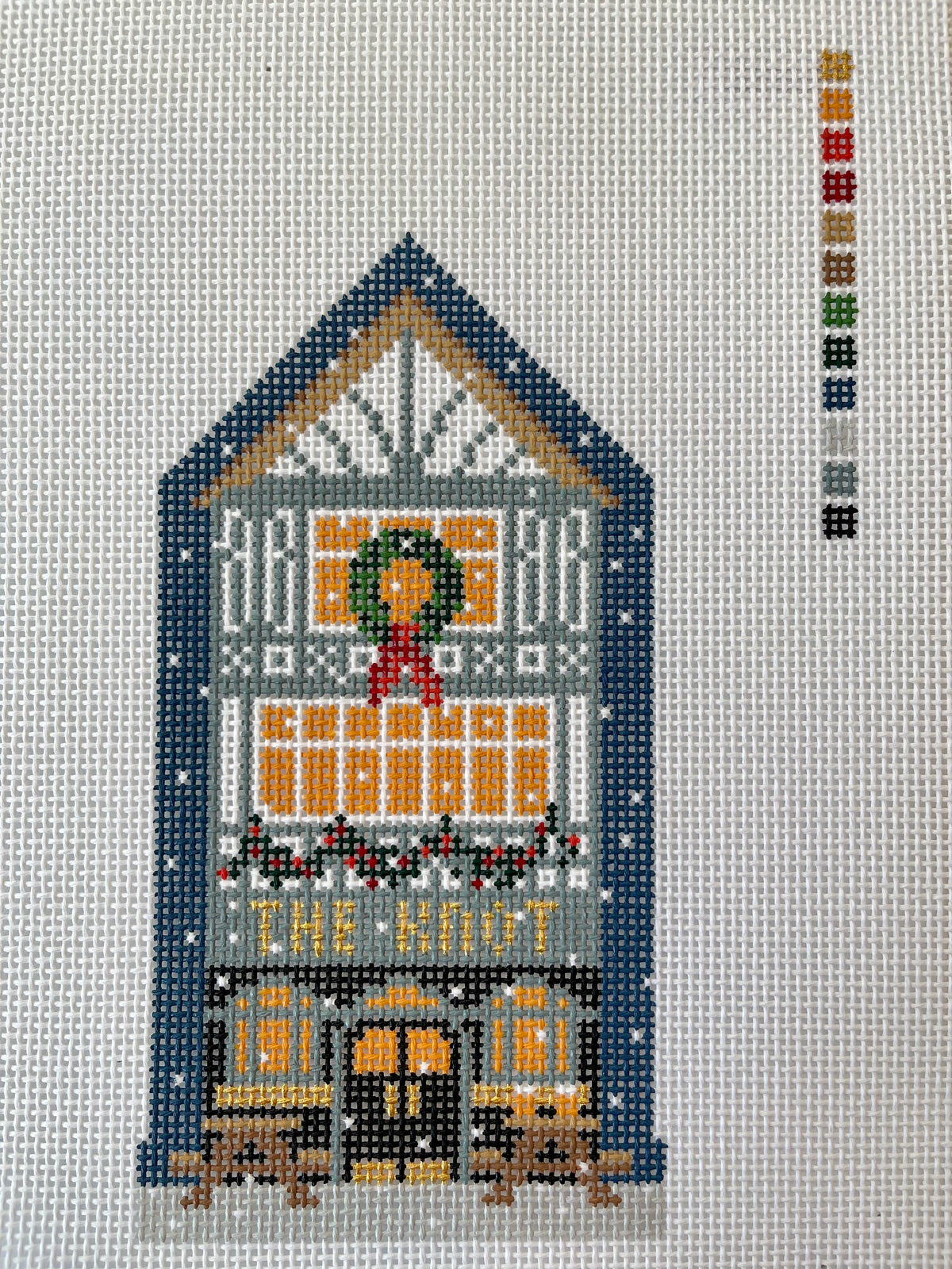 Complete Set of Christmas in London Village by Frances Abel