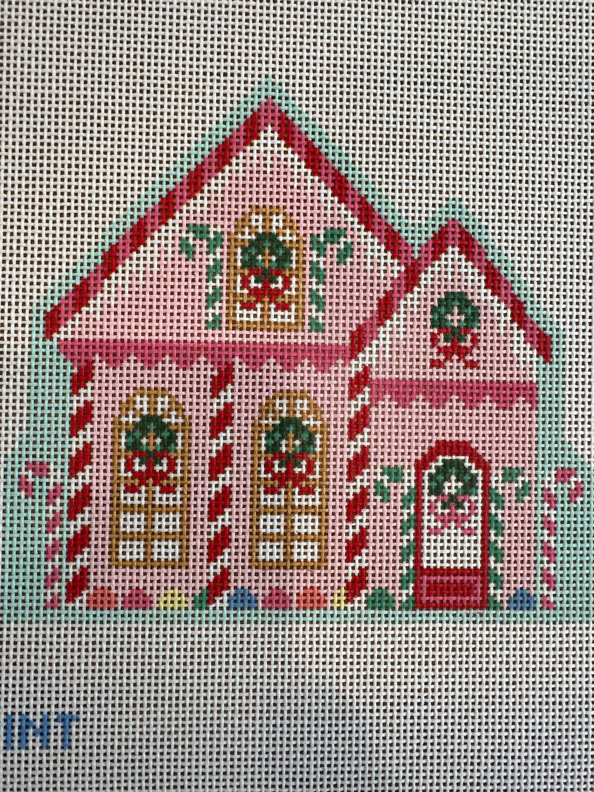 Christmas Village Pink House House C-LPpinkh
