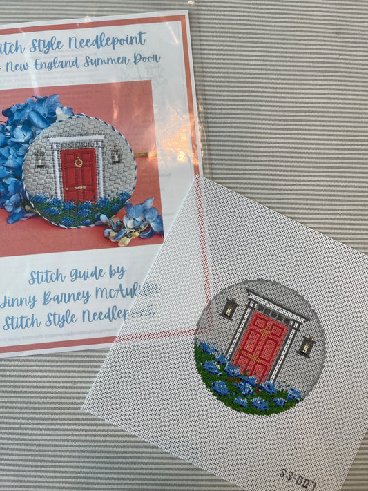 New England Summer Door with Stitch Guide C-SS007