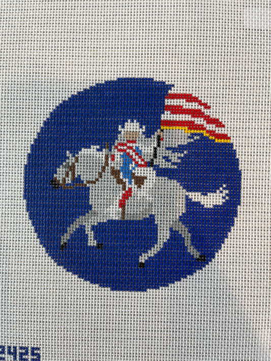 Fourth of July Horse and Rider C-JHN2425