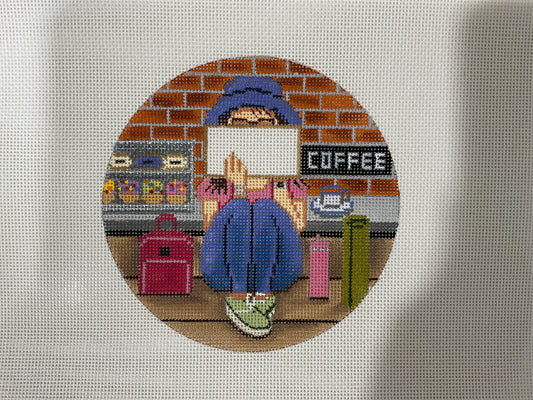 Coffee Stitching Girl (C-GEGS213)
