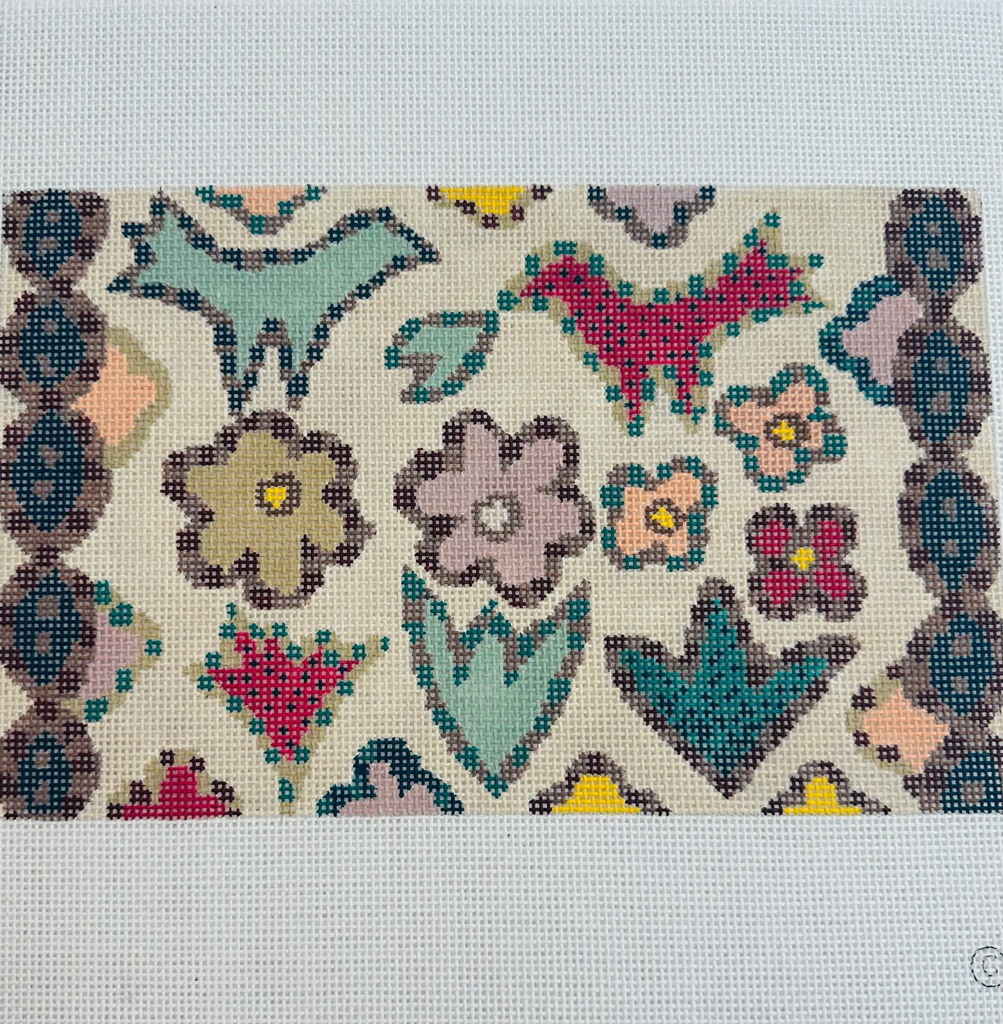 TS-ND803 Floral Appliqué Small 13M