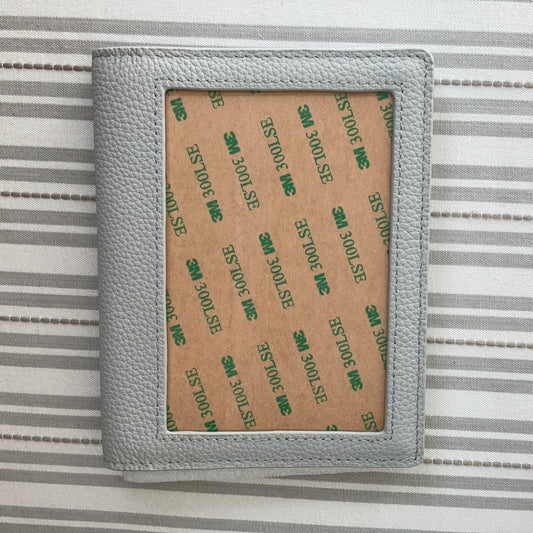 Passport Cover in Pebble Grey A-RRSF40