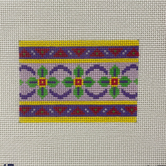 Green Flowers and Purple Rings C-LBLT05