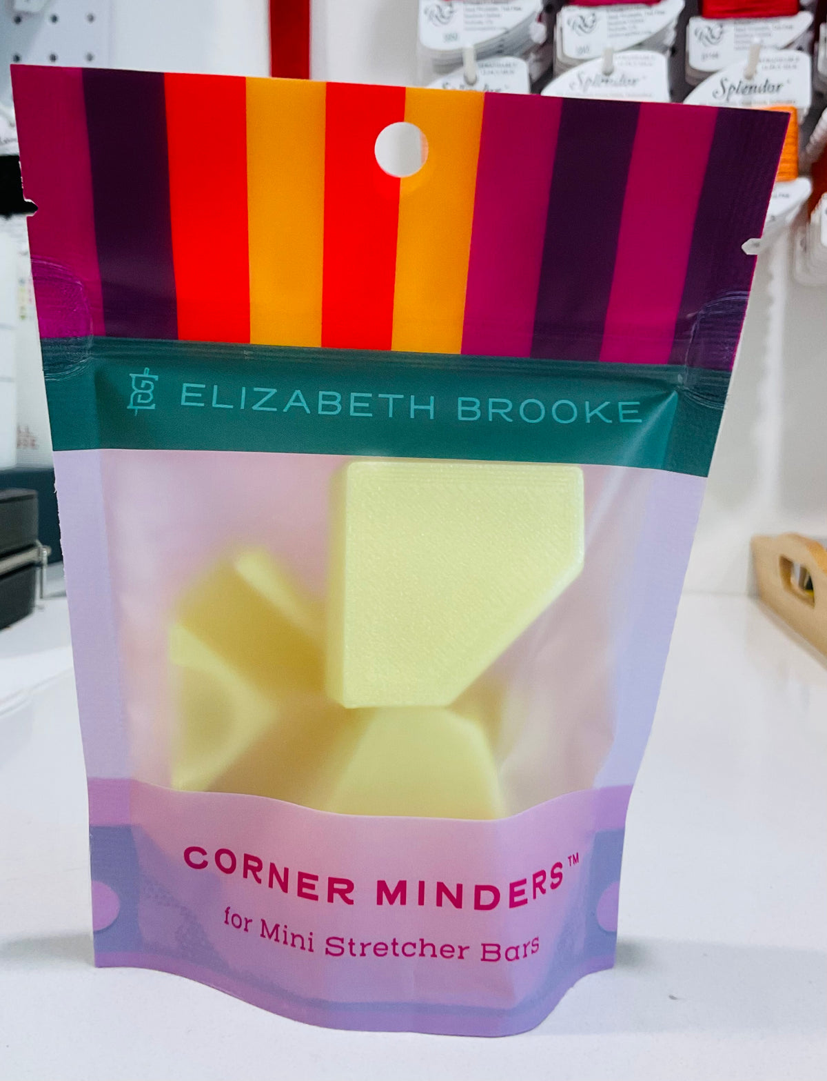 Corner Minders in Sparkle Yellow A-Ebsyellow