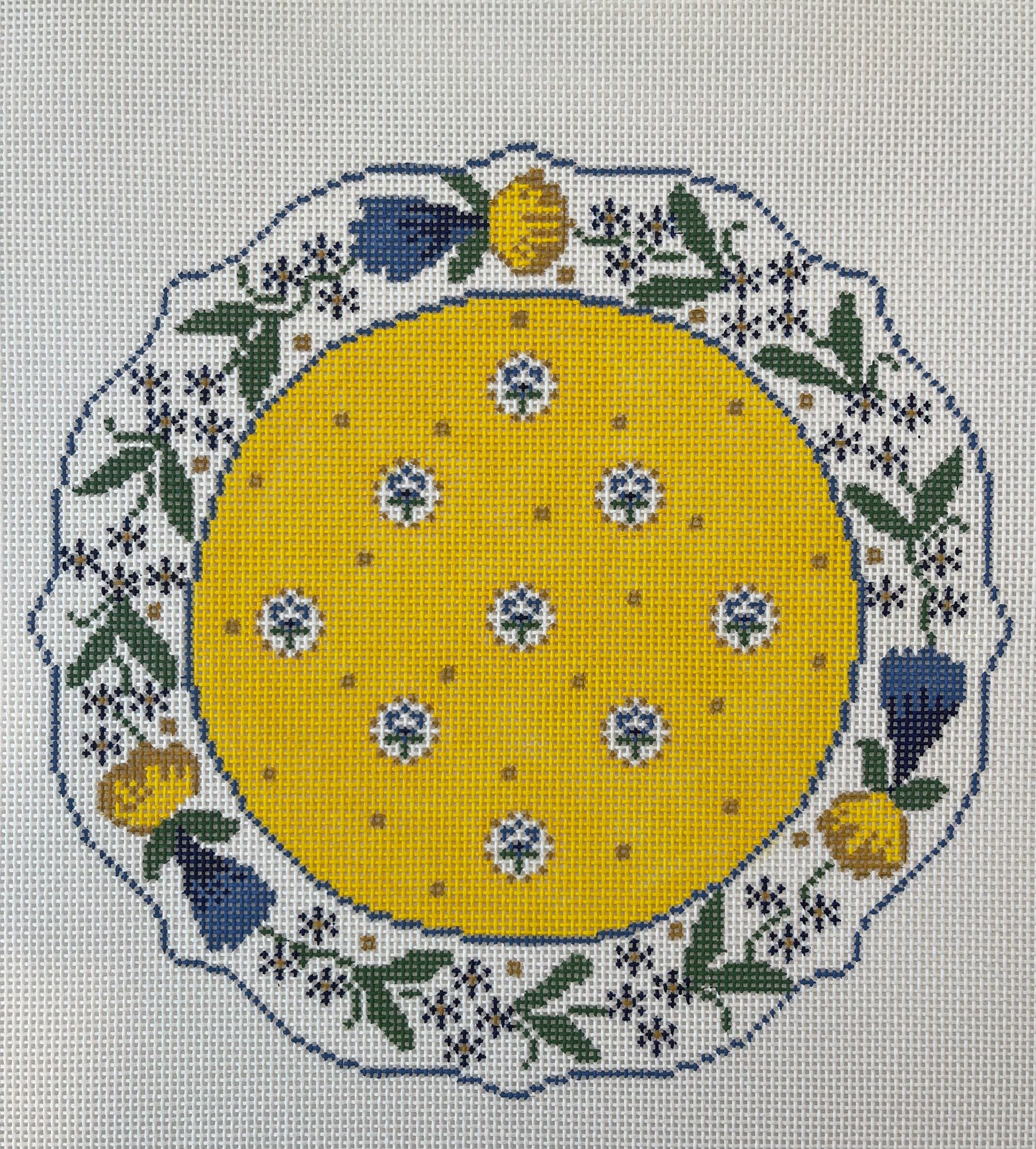French Country Plate YL/BLTS-LR311