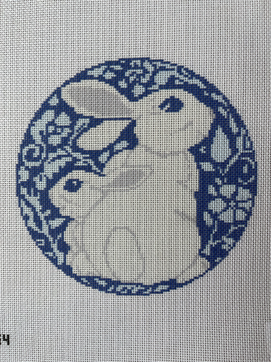 Blue and White Bunnies C-ZS164