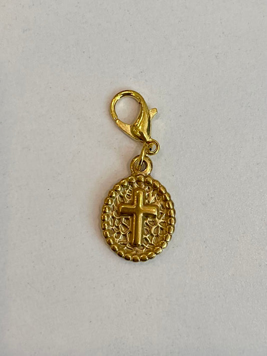 Cross Charm (for Birkin Canvas)