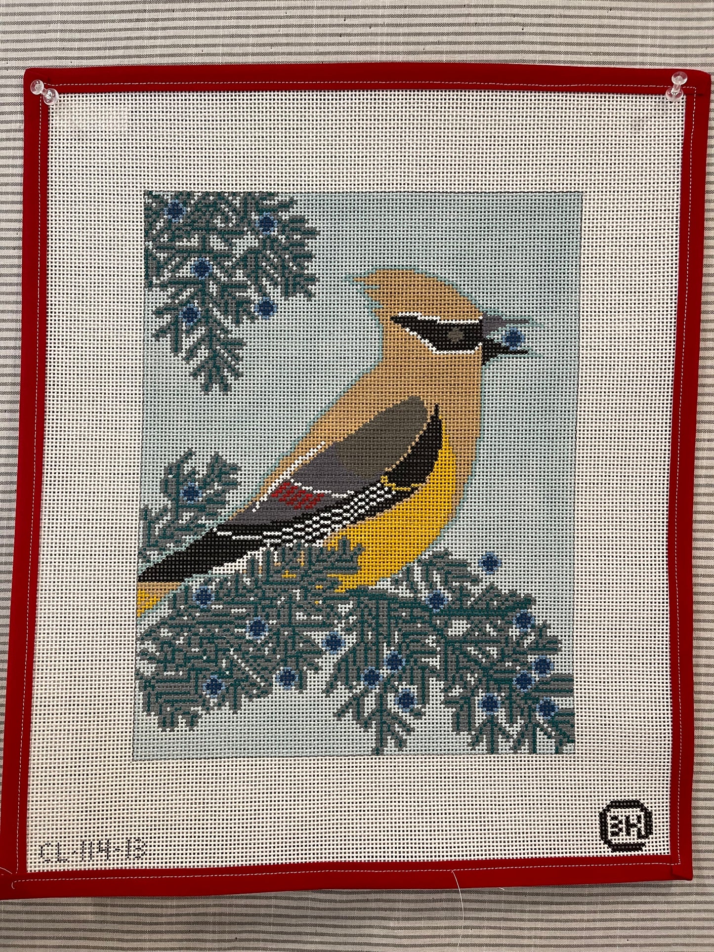 Cedar Waxwing C-CL114 13