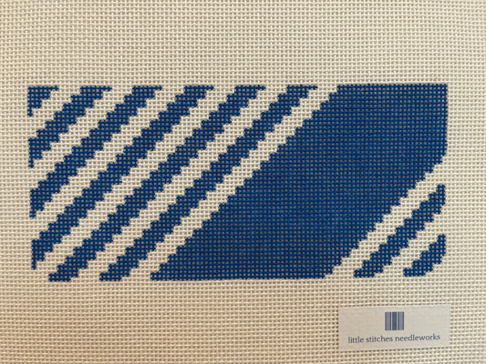 Blue Diagonal Sports Stripe C-LSNegc2