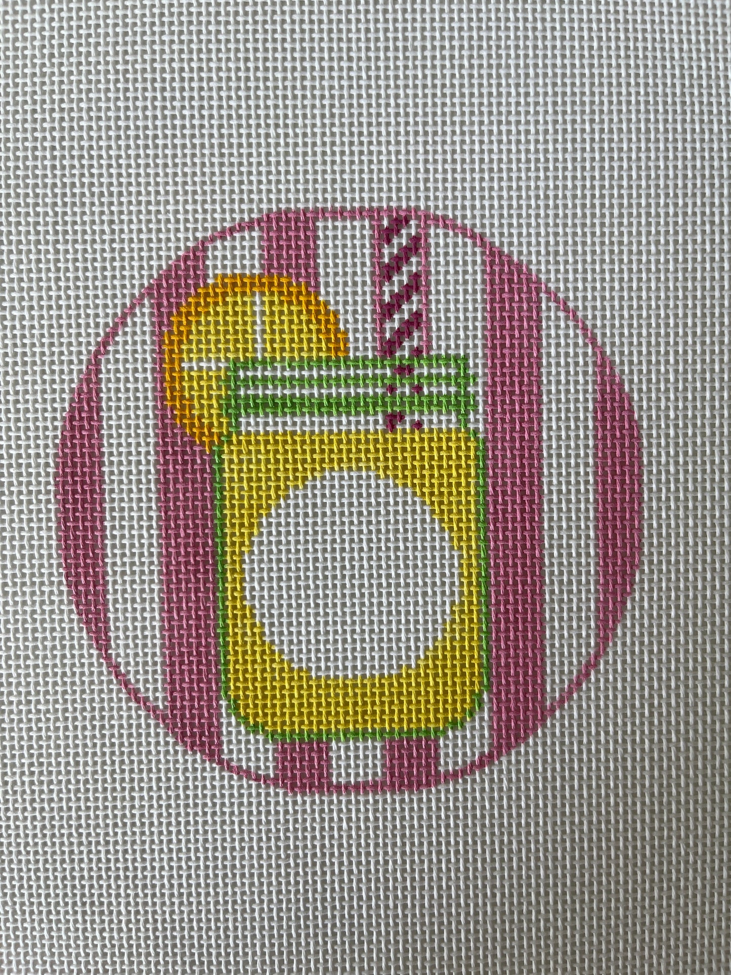 Pink Lemonade Monogram C-RD208
