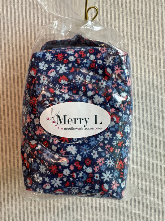 Frame Weight in Red, Blue and Pink Floral Liberty Fabric A-MLfwbrb
