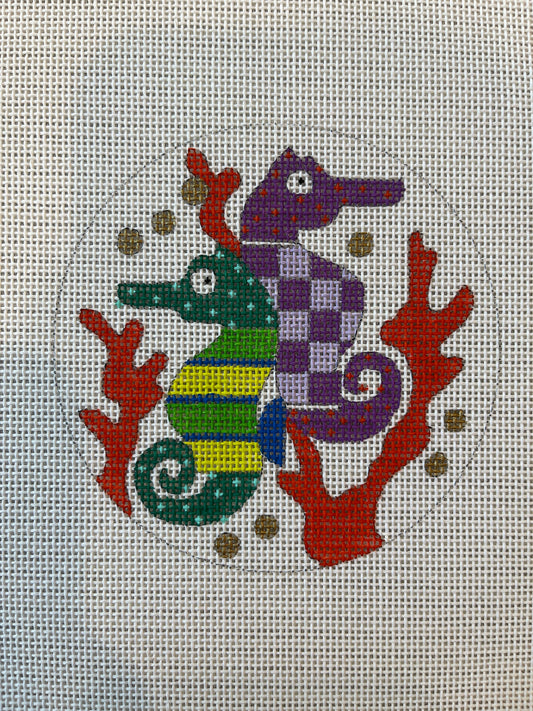 Seahorse Round C-MPH248