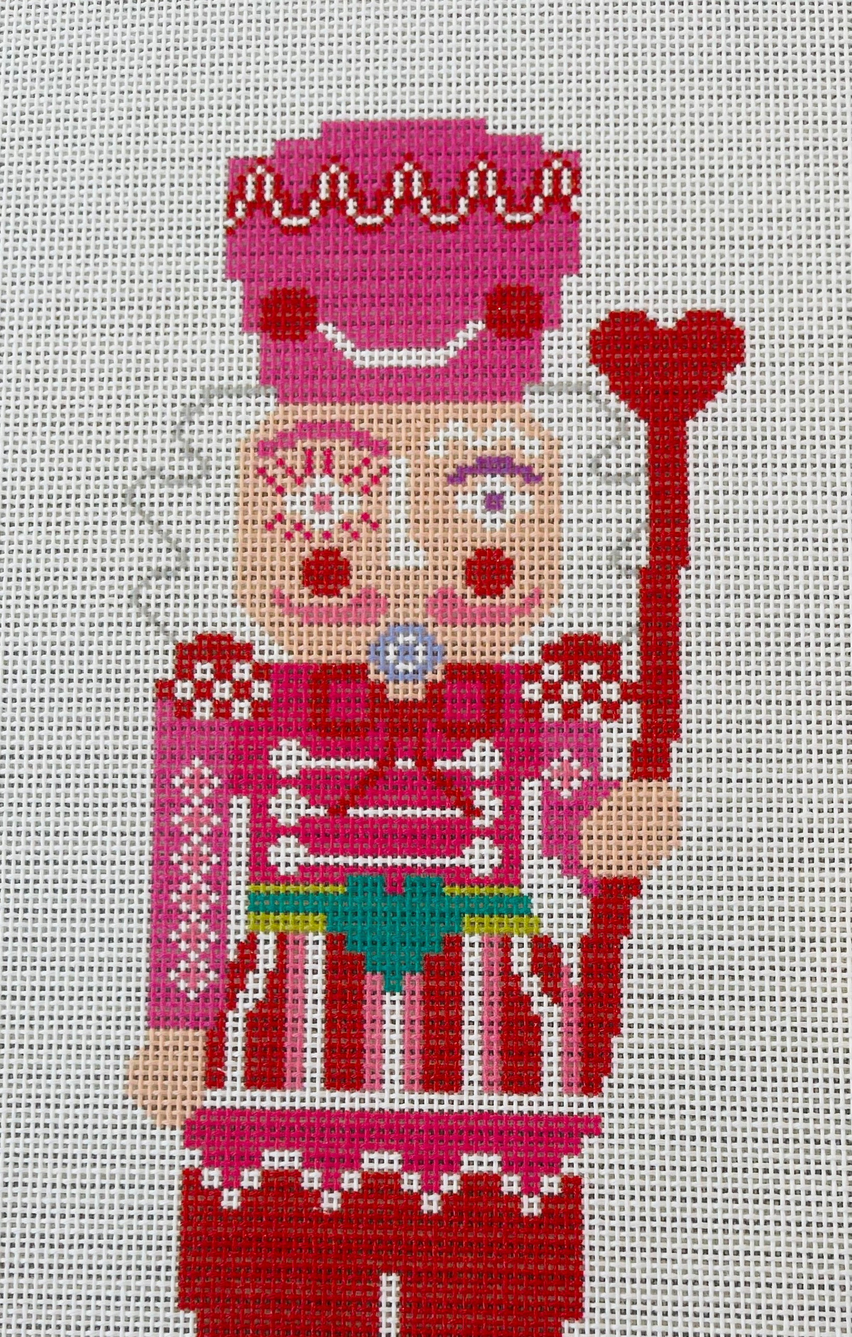 Pink and Red Nutcracker C-ND149SK