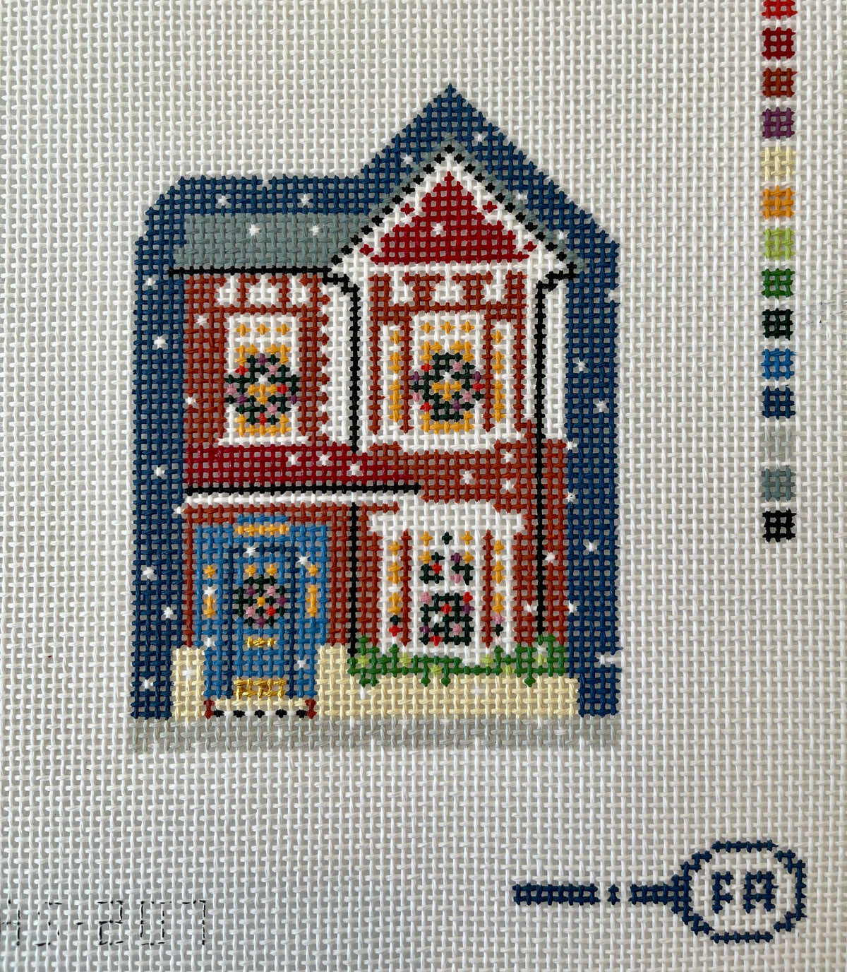 Complete Set of Christmas in London Village by Frances Abel