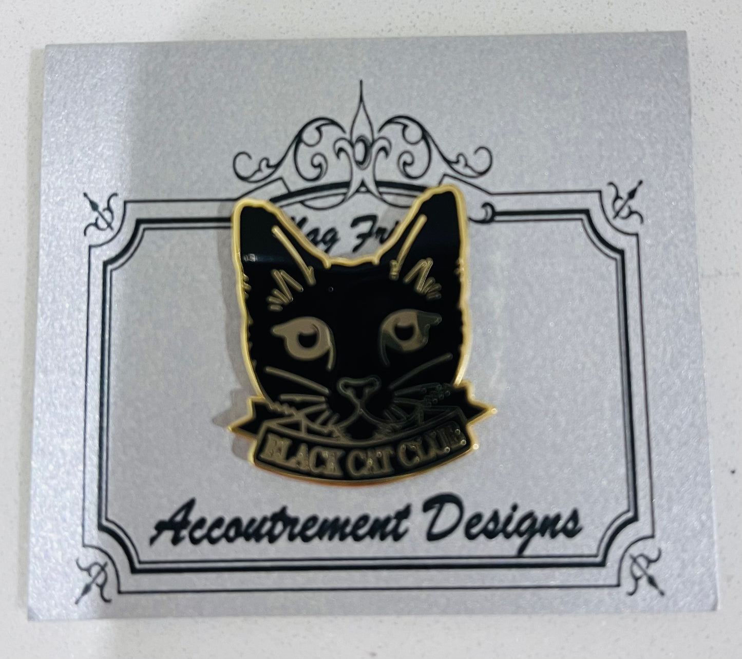 Black Cat Needle Minder A-ADcat