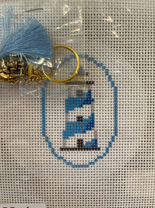 Blue Lighthouse Bag Tag C-APBC4