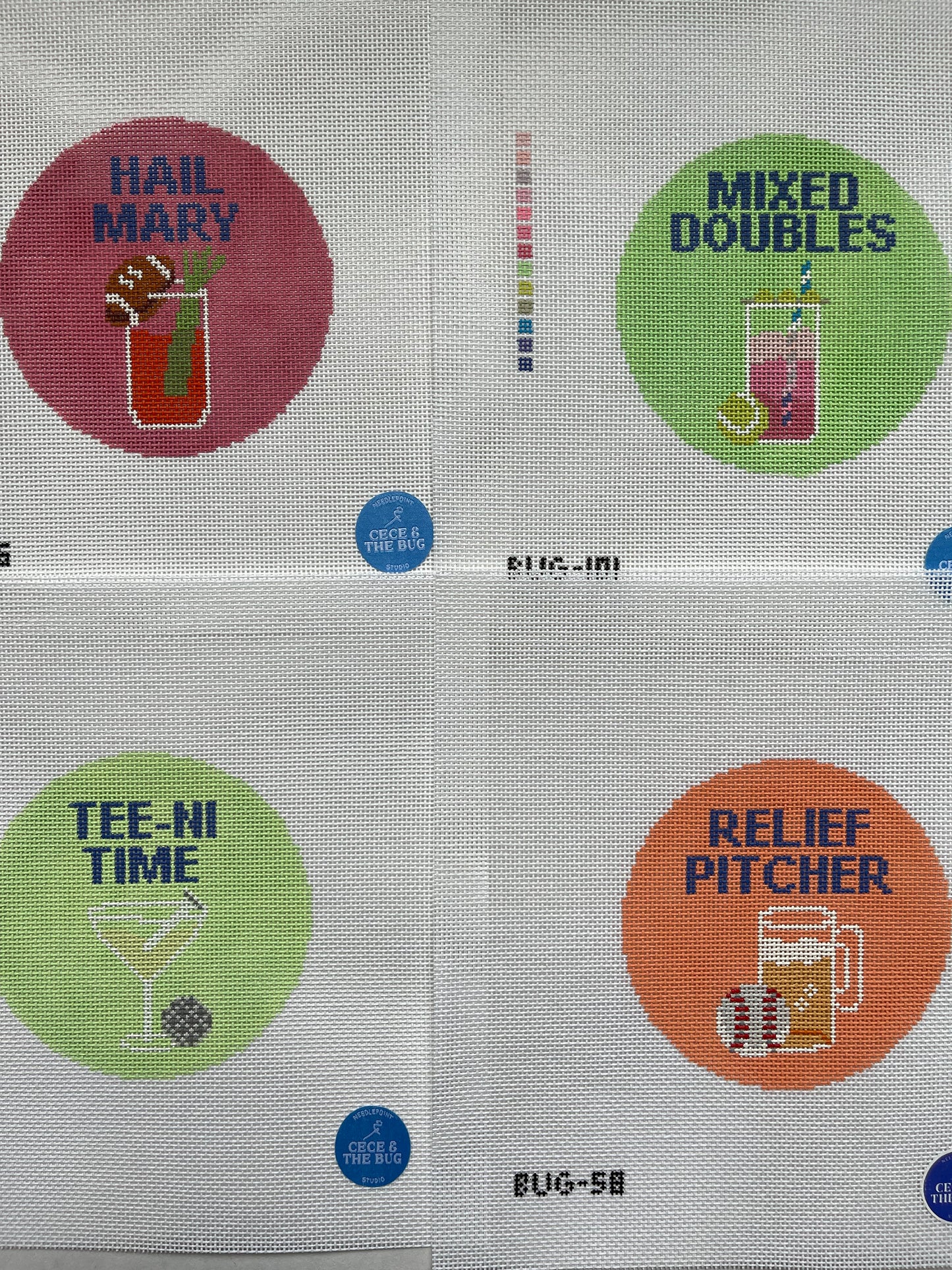 Sport Puns Coaster Set C-BUG555658101