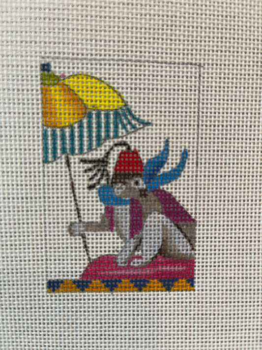 Monkey with Parasol  C-COPLT033