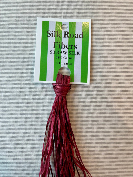 Garnet Silk Road Fibers F-SRF0840