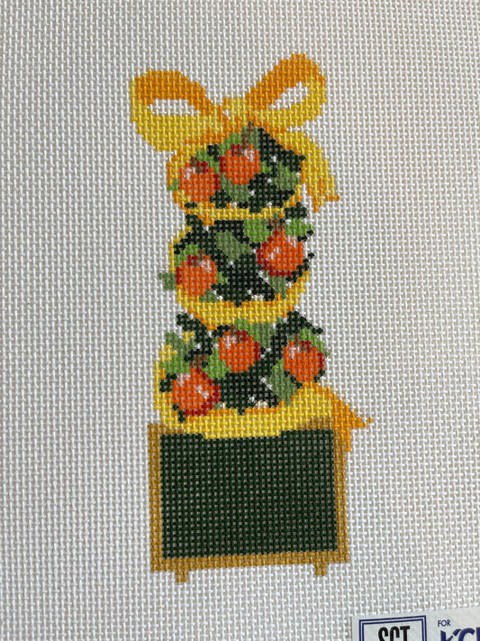 Oranges Monogramable Topiary (C-KCD2484)