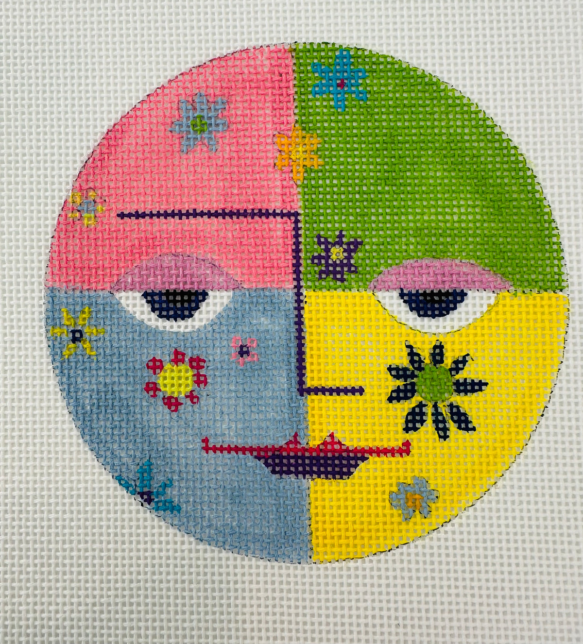 Floral Face C-ZE1028
